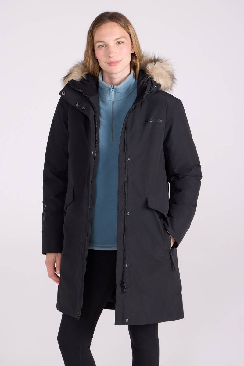 Marlow Extreme Daunenparka für Damen - Schwarz von Mountain Warehouse