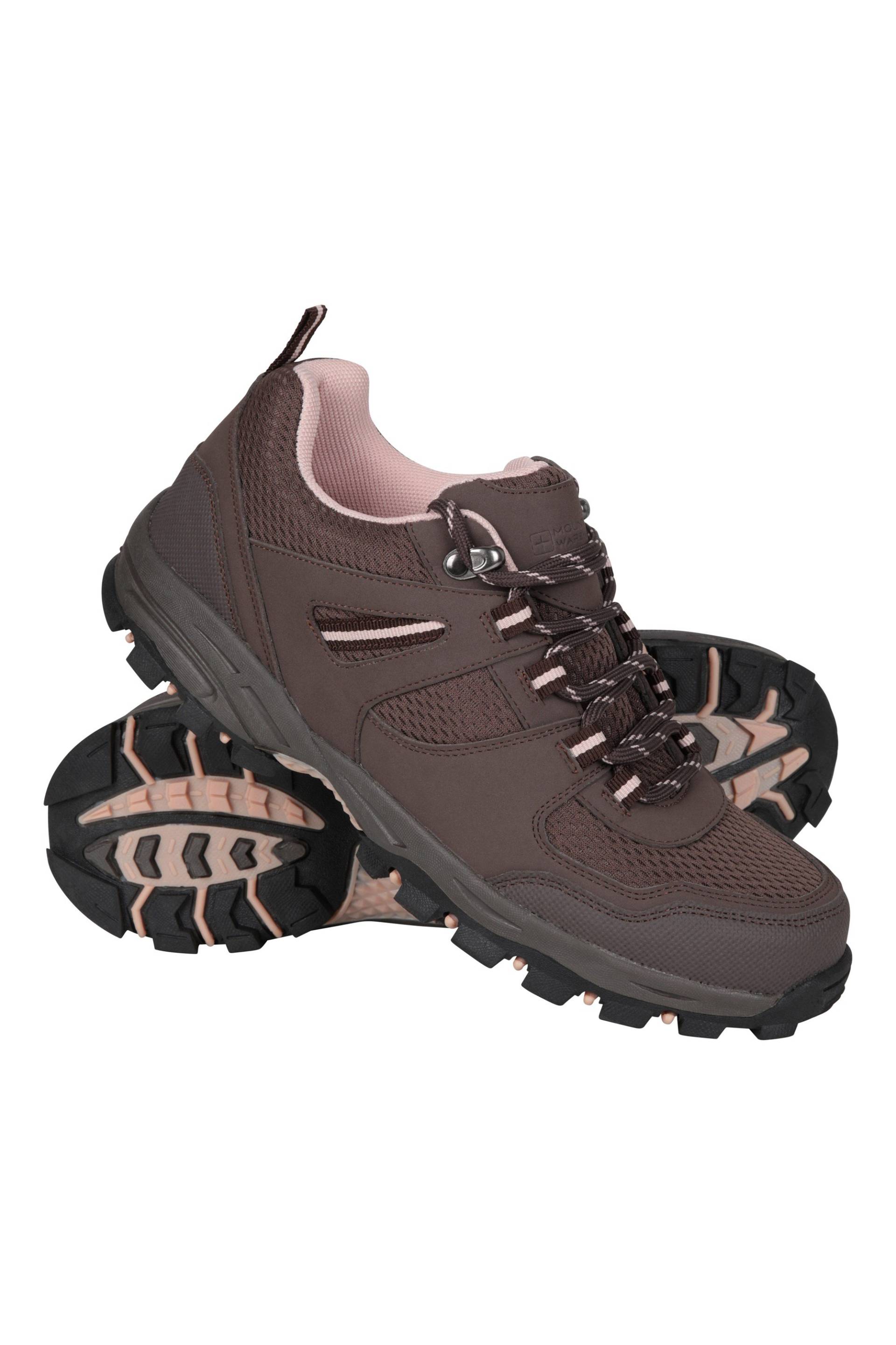 Mcleod Damen-Wanderschuhe mit weiter Passform - Braun von Mountain Warehouse