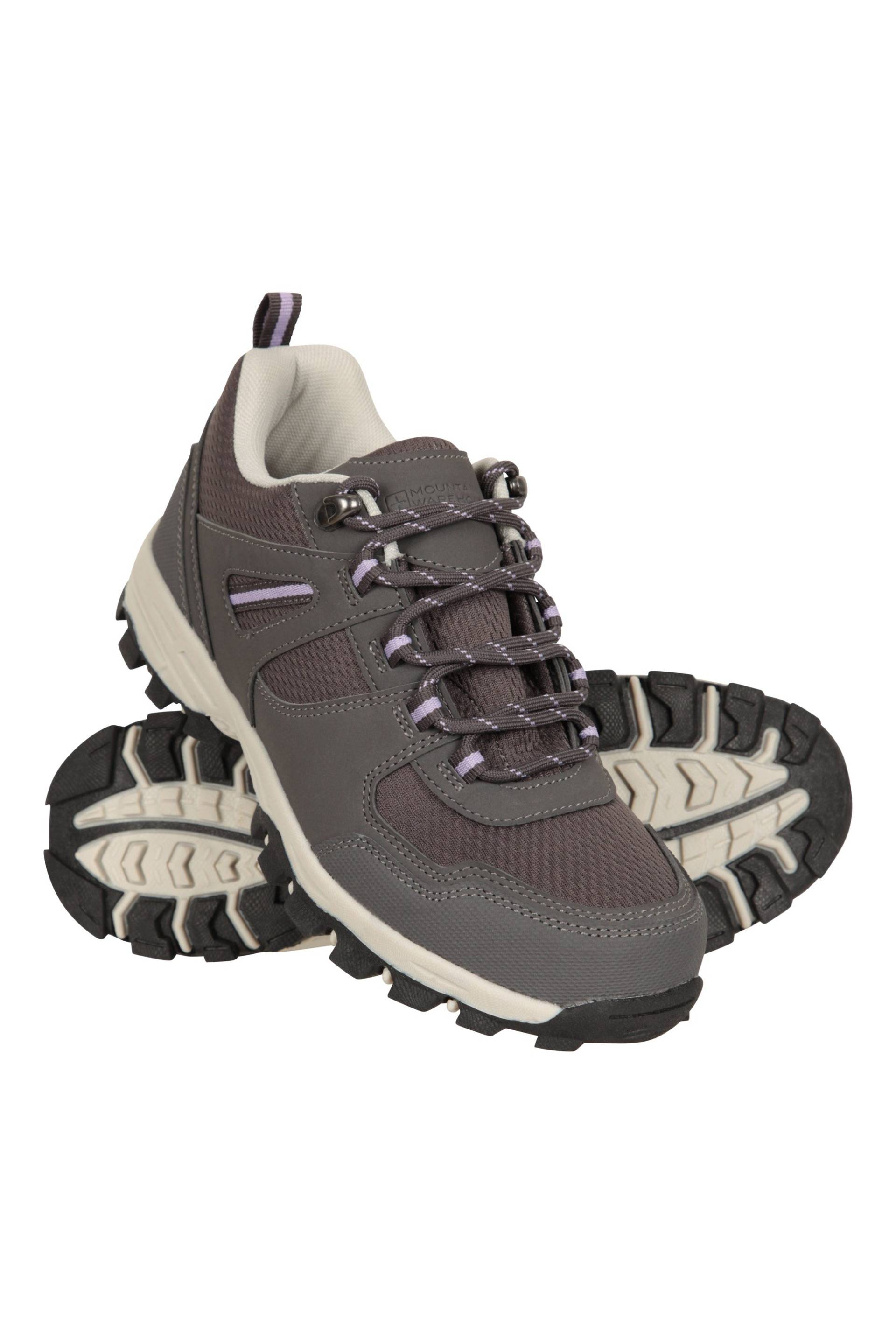 Mcleod Damen-Wanderschuhe mit weiter Passform - Grau Mcleod Damen-Wanderschuhe mit weiter Passform - Grau von Mountain Warehouse