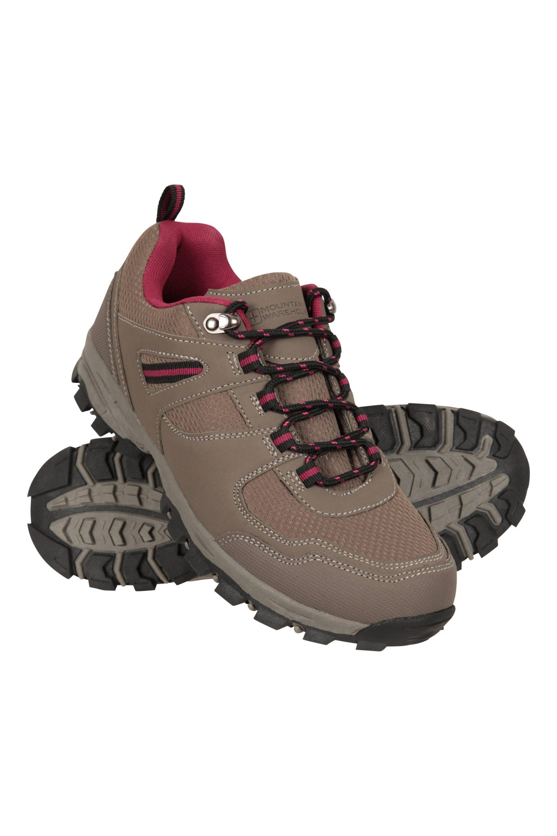 Mcleod Damen-Wanderschuhe mit weiter Passform - Hell Braun von Mountain Warehouse