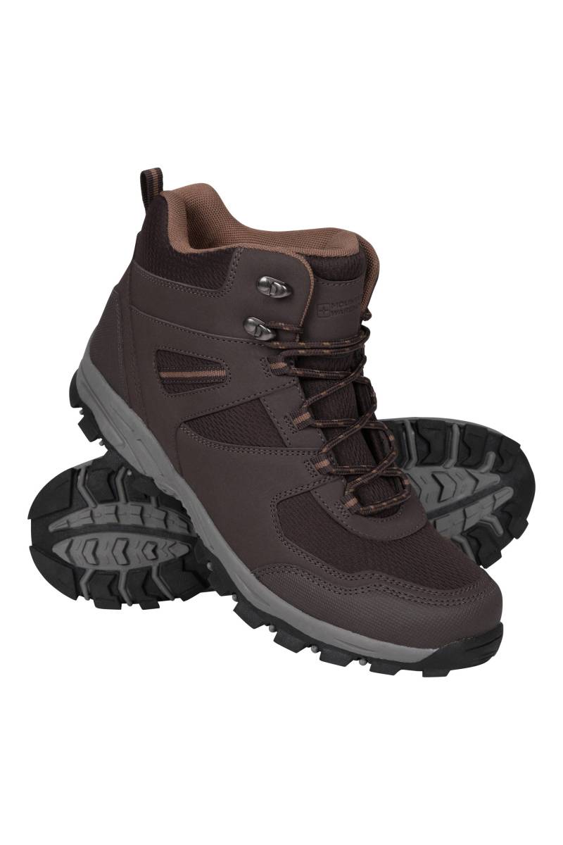 Mcleod Herren-Wanderstiefel mit weiter Passform - Braun von Mountain Warehouse