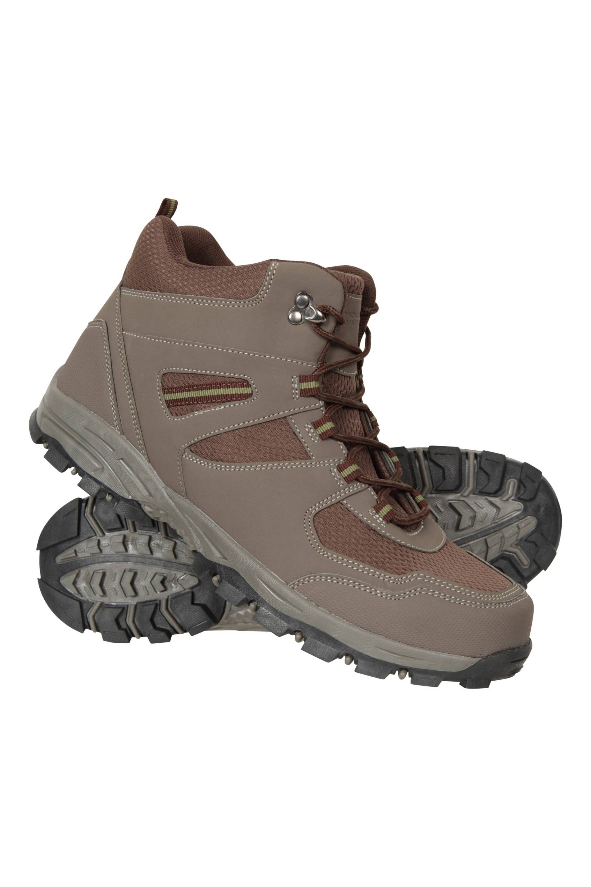 Mcleod Herren-Wanderstiefel mit weiter Passform - Braun von Mountain Warehouse