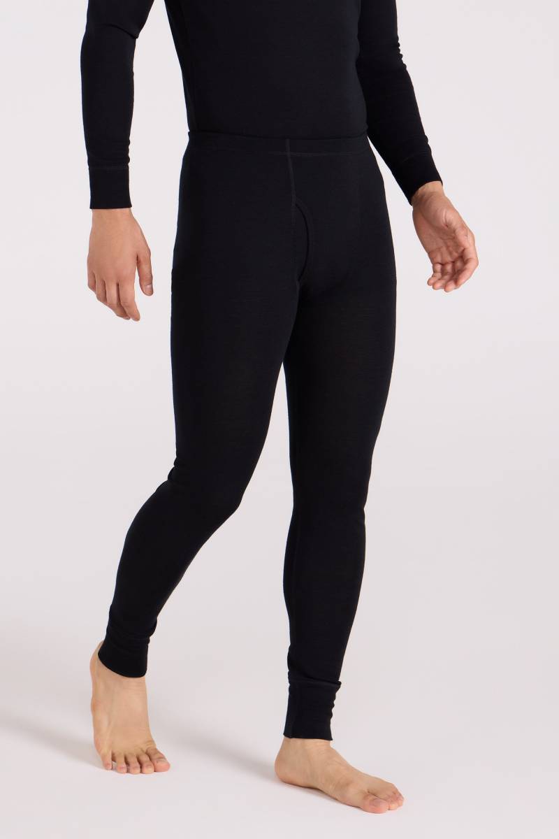 Merino II Herren Thermohose mit Schlitz - Schwarz von Mountain Warehouse