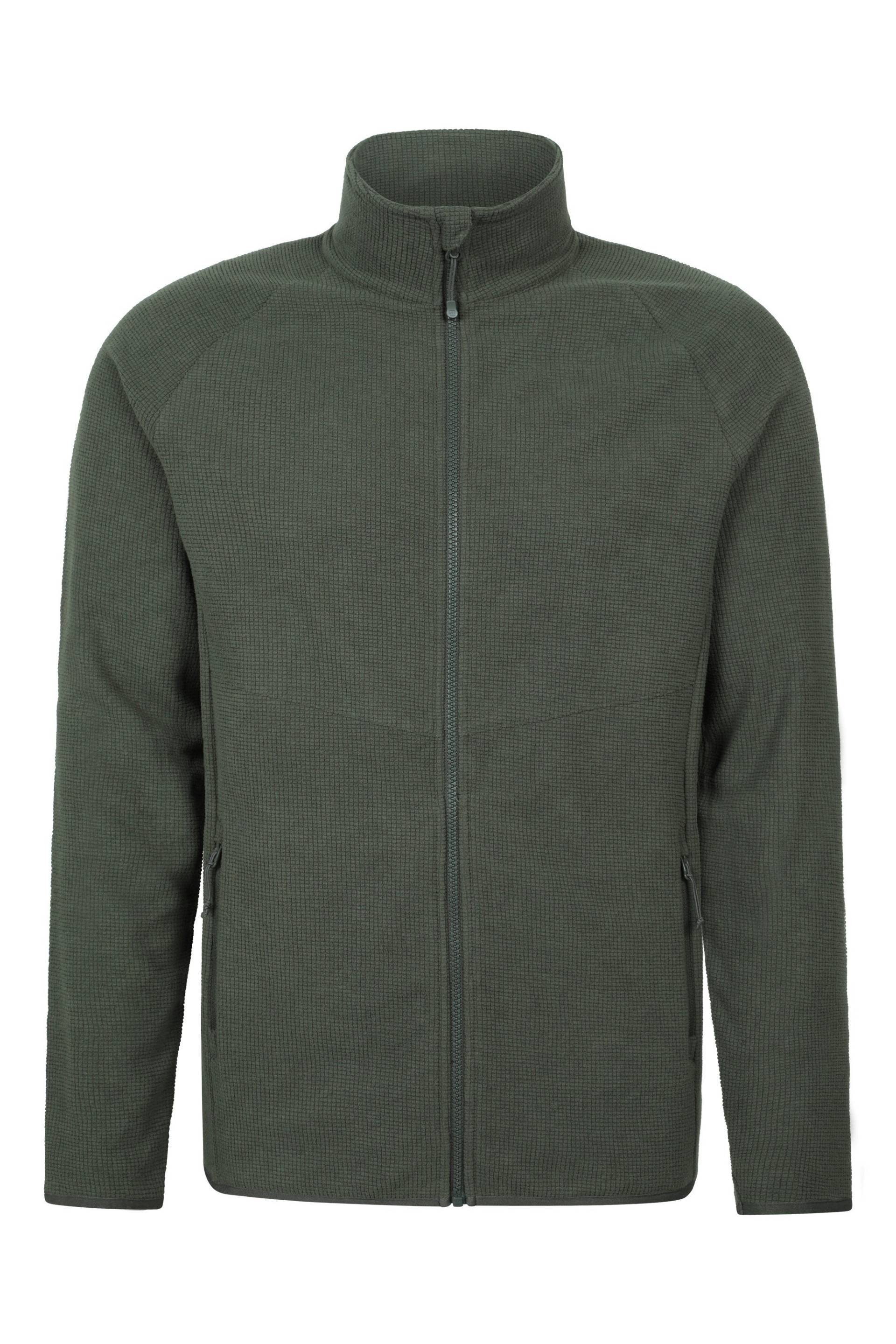 Milburn Herren Fleece mit Reißverschluss - Khaki Milburn Herren Fleece mit Reißverschluss - Khaki von Mountain Warehouse