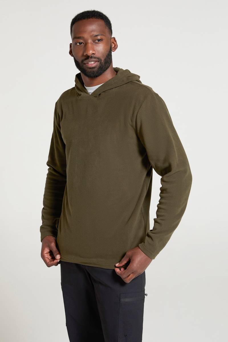 Mountain Essentials Herren Fleece-Kapuzenpullover - Khaki von Mountain Warehouse