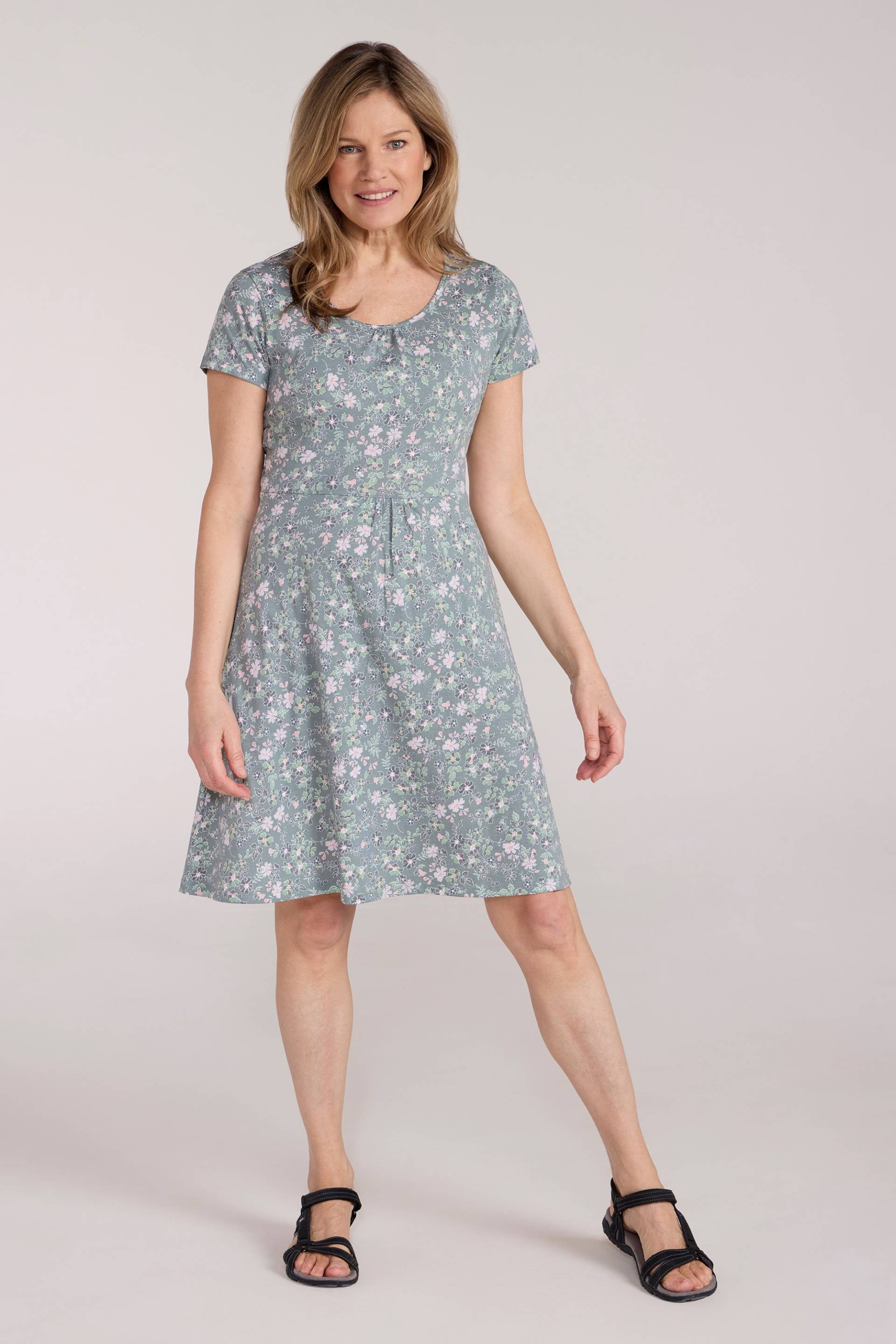 Mountain Essentials Lora Damen Skaterkleid - Grün Mountain Essentials Lora Damen Skaterkleid - Grün von Mountain Warehouse