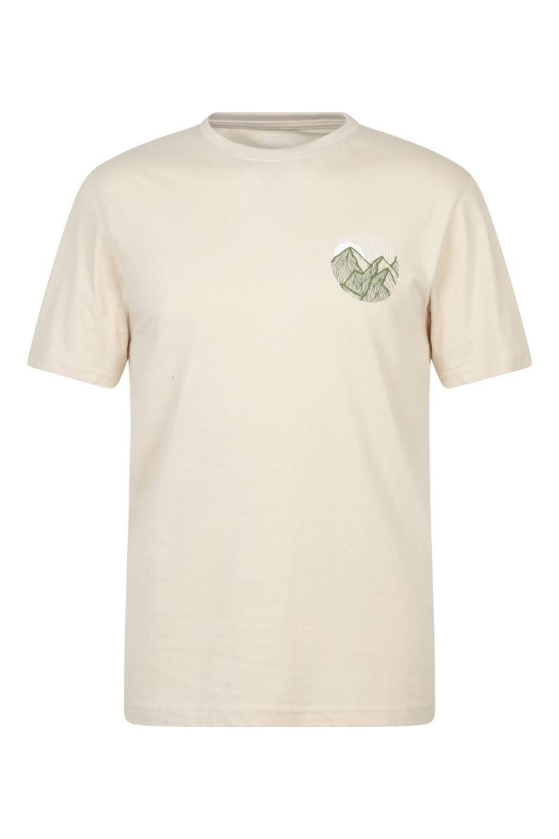 Mountain Valley Herren T-Shirt - Grauweiß von Mountain Warehouse