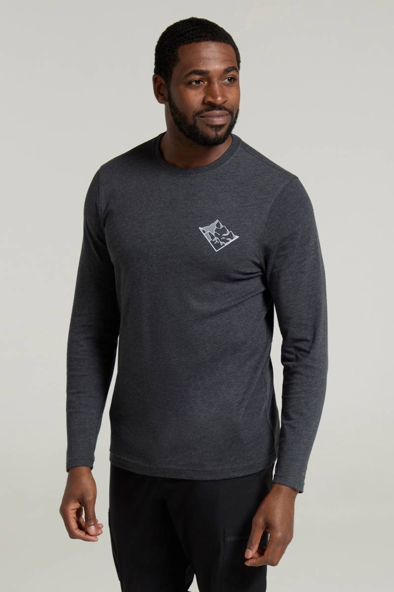 Mountain View T-Shirt für Herren - Grau von Mountain Warehouse