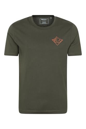 Mountain Warehouse 3 Peaks Herren T-Shirt Grün Large von Mountain Warehouse