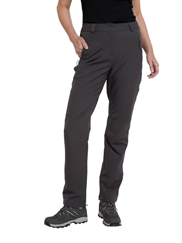 Mountain Warehouse Arctic II Fleecegefütterte Damenhose mit Stretch Dunkel Grau Damengröße EU 40 von Mountain Warehouse