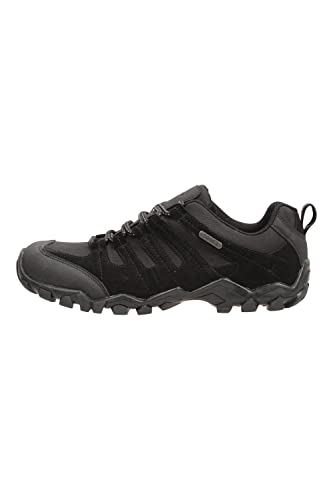 Mountain Warehouse Belfour wasserfeste Damen-Schuhe - leichte, wasserdichte und atmungsaktive Lauf-, Fitness- und Wanderschuhe mit Dämpfung für Damen, perfekt zum Reisen Schwarz 40 EU von Mountain Warehouse