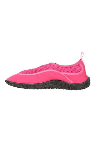 Mountain Warehouse Bermuda Aqua-Schuhe für Damen - Neopren-Wasserschuhe, Netzeinsatz, leicht, Schwimmschuhe zum Schlüpfen - Für Strand und Unterwassergehen Dunkelrosa 37 EU von Mountain Warehouse