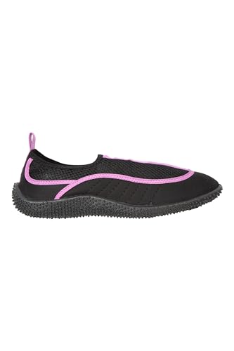 Mountain Warehouse Bermuda Aqua-Schuhe für Damen - Neopren-Wasserschuhe, Netzeinsatz, leicht, Schwimmschuhe zum Schlüpfen - Für Strand und Unterwassergehen Lila 37 EU von Mountain Warehouse