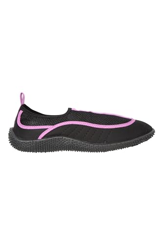 Mountain Warehouse Bermuda Aqua-Schuhe für Damen - Neopren-Wasserschuhe, Netzeinsatz, leicht, Schwimmschuhe zum Schlüpfen - Für Strand und Unterwassergehen Lila 39 EU von Mountain Warehouse