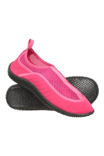 Mountain Warehouse Bermuda Aquaschuhe für Frauen - Neopren-Design, leichte Schwimmschuhe zum Hineinschlüpfen - Strand- und Unterwasserwanderungen Dunkel-Pink Damen-Schuhgröße 37 DE von Mountain Warehouse