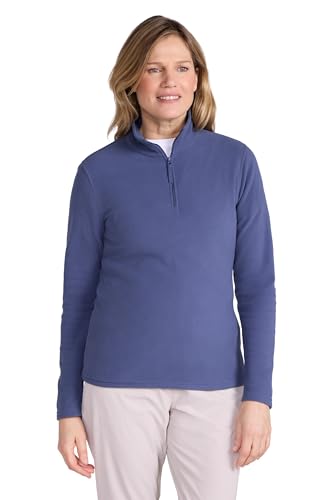 Mountain Warehouse Camber Half Zip Women's Fleece - Leichtes, warmes & kuscheliges Half Zip Sweatshirt Top - Ideal für Camping, Outdoor, Reisen & Wandern Blau Indigo X-Large Mountain Warehouse Camber Half Zip Women's Fleece - Leichtes, warmes & kuscheliges Half Zip Sweatshirt Top - Ideal für Camping, Outdoor, Reisen & Wandern Blau Indigo X-Large von Mountain Warehouse