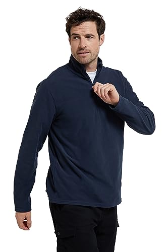 Mountain Warehouse Camber II Herren Fleece Marineblau 3XL von Mountain Warehouse