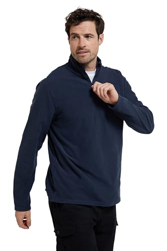 Mountain Warehouse Camber II Mens Half-Zip Fleece - Microfleece Sweatshirt Everyday Wear - Herbst Winter, Outdoor, Reisen & Wandern Marine X-Small Mountain Warehouse Camber II Mens Half-Zip Fleece - Microfleece Sweatshirt Everyday Wear - Herbst Winter, Outdoor, Reisen & Wandern Marine X-Small von Mountain Warehouse