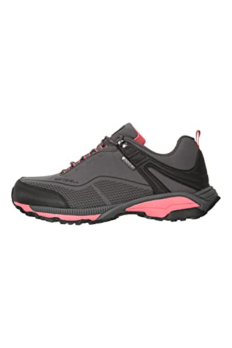 Mountain Warehouse Collie wasserdichte Damen-Schuhe - leichte, atmungsaktive Wanderschuhe, Laufschuhe und Sportschuhe oder als Überschuhe fürs Fahrrad bei Regen Grau 42 EU von Mountain Warehouse