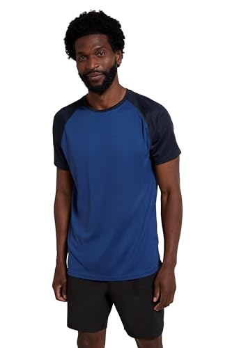 Mountain Warehouse Endurance Isocool SS Herren Multifunktions-Shirt - atmungsaktives Herren-T-Shirt zum Laufen, Joggen, Radfahren, Wandern und für Outdoor Kobalt X-Small Mountain Warehouse Endurance Isocool SS Herren Multifunktions-Shirt - atmungsaktives Herren-T-Shirt zum Laufen, Joggen, Radfahren, Wandern und für Outdoor Kobalt X-Small von Mountain Warehouse