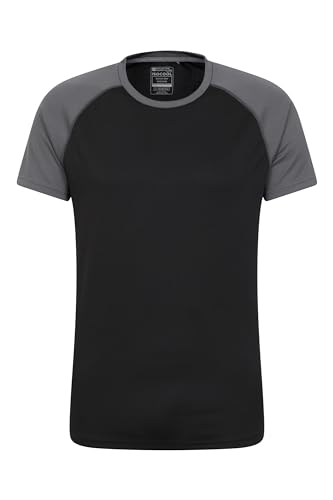 Mountain Warehouse Endurance Isocool SS Herren Multifunktions-Shirt - atmungsaktives Herren-T-Shirt zum Laufen, Joggen, Radfahren, Wandern und für Outdoor Tiefschwarz 3X-Large Mountain Warehouse Endurance Isocool SS Herren Multifunktions-Shirt - atmungsaktives Herren-T-Shirt zum Laufen, Joggen, Radfahren, Wandern und für Outdoor Tiefschwarz 3X-Large von Mountain Warehouse