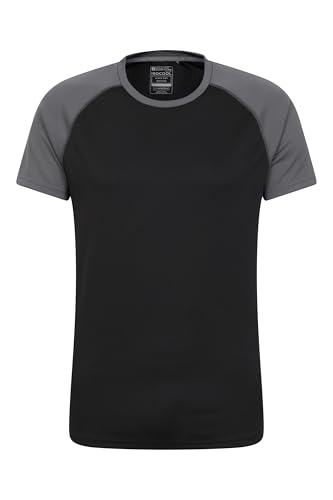 Mountain Warehouse Endurance Isocool SS Herren Multifunktions-Shirt - atmungsaktives Herren-T-Shirt zum Laufen, Joggen, Radfahren, Wandern und für Outdoor Tiefschwarz Small Mountain Warehouse Endurance Isocool SS Herren Multifunktions-Shirt - atmungsaktives Herren-T-Shirt zum Laufen, Joggen, Radfahren, Wandern und für Outdoor Tiefschwarz Small von Mountain Warehouse