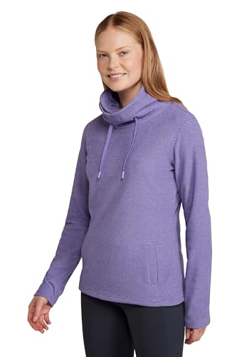 Mountain Warehouse Hebridean Damenpullover mit Wasserfallkragen Traube Damengröße EU 42 von Mountain Warehouse