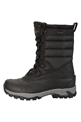 Mountain Warehouse Ice Peak Herren Schneestiefel, winter Kohle 46 von Mountain Warehouse