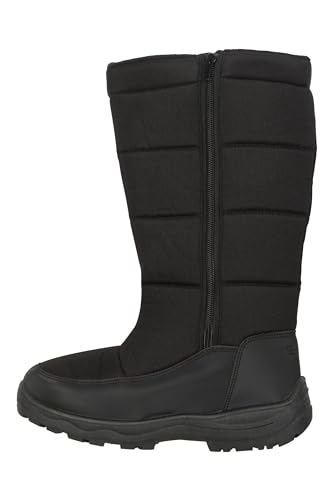 Mountain Warehouse Icey Hohe Damen-Schneestiefel Schwarz 38 EU von Mountain Warehouse