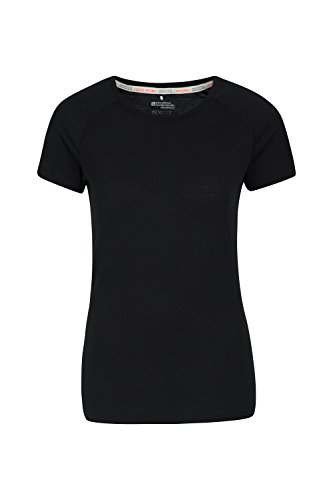 Mountain Warehouse IsoCool Technical Damen T-Shirt Schwarz 44 von Mountain Warehouse