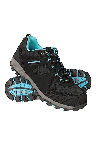 Mountain Warehouse McLeod Damen-Wanderschuhe mit weiter Passform Kohle Damen-Schuhgröße 38 EU von Mountain Warehouse