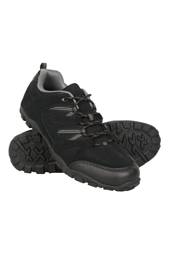 Mountain Warehouse Outdoor III Herren Wanderschuhe Schwarz Herren-Schuhgröße 45 DE von Mountain Warehouse