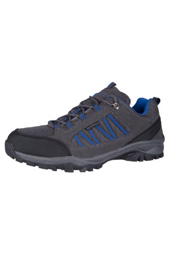 Mountain Warehouse Path wasserdichte Herrenschuhe Dunkel Grau Herren-Schuhgröße 43 EU von Mountain Warehouse
