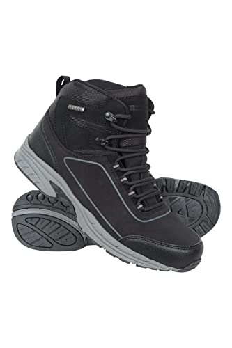 Mountain Warehouse Ramble-Softshell-Stiefel für Herren – wasserdichte Wanderschuhe, Netzfutter, EVA-Polsterung, griffiger Außensohle – ideal für Komfort und Stil Kohle 46 von Mountain Warehouse