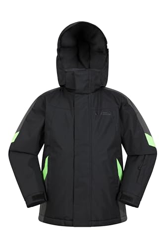 Mountain Warehouse Raptor warme Winterjacke für Kinder - wasserdichter Parka für Jungen und Mädchen, für extreme Kälte und Schnee, Ski-Jacke mit Taschen, Alpin-Jacke Mittelgrau 2-3 Jahre von Mountain Warehouse