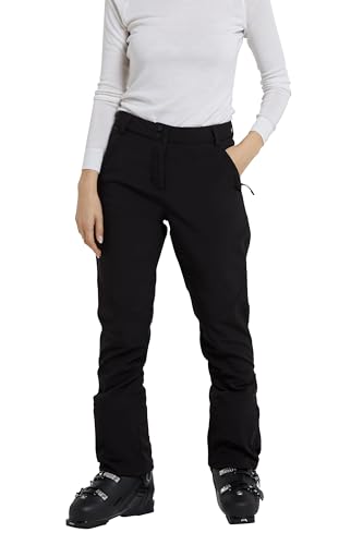 Mountain Warehouse Sierra Damen Skihose - schneefeste & atmungsaktive Schneehose. Gepolstert & mit Enger Passform. Perfekt für Winter Schwarz 32 von Mountain Warehouse