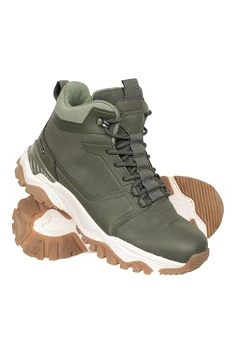 Mountain Warehouse Sierra wasserdichte, legere Wanderstiefel für Damen - Gummi-Außensohle, Phylon-Mittelsohle, Mesh-Futter, EVA-gepolstert - Ideal zum Wandern, Trekken Khaki Damen-Schuhgröße 41 EU Mountain Warehouse Sierra wasserdichte, legere Wanderstiefel für Damen - Gummi-Außensohle, Phylon-Mittelsohle, Mesh-Futter, EVA-gepolstert - Ideal zum Wandern, Trekken Khaki Damen-Schuhgröße 41 EU von Mountain Warehouse
