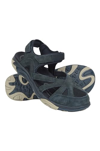 Mountain Warehouse Sussex geschlossene Damensandalen - Wolverine Wildleder, Phylon-Mittelsohle, Gummi-Außensohle Damenschuhe - Ideal für Sommer, Strand, Wandern, Outdoor Marineblau 39 EU von Mountain Warehouse