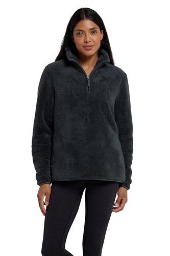 Mountain Warehouse Teddyfleecejacke für Damen -warmes und kuscheliges Damen-Sweatshirt, Oberteil mit halbem Reißverschluss, Leichter Pullover, Antipilling-Fleece, Winter Khaki Damengröße EU 44 Mountain Warehouse Teddyfleecejacke für Damen -warmes und kuscheliges Damen-Sweatshirt, Oberteil mit halbem Reißverschluss, Leichter Pullover, Antipilling-Fleece, Winter Khaki Damengröße EU 44 von Mountain Warehouse