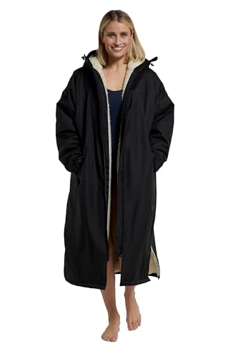 Mountain Warehouse Tidal wasserdichter Damenbademantel zum Umziehen Schwarz X-Large von Mountain Warehouse