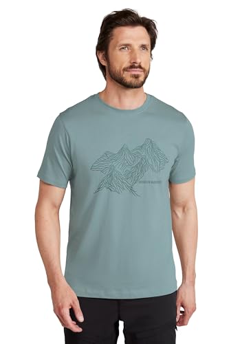 Mountain Warehouse Tonal Mountain Herren T-Shirt Hell-Khaki Medium Mountain Warehouse Tonal Mountain Herren T-Shirt Hell-Khaki Medium von Mountain Warehouse