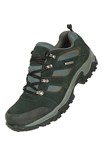 Mountain Warehouse Voyage Wasserfeste Schuhe für Herren - Leicht, schnelltrocknend, Wanderstiefel, Eva-Zwischensohle, Netzstoff, Laufschuhe, Laufsohle Gummi - Für Reisen Schwarz 42 von Mountain Warehouse