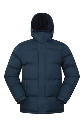 Mountain Warehouse Winterjacke für Herren - wasserabweisende, warme Regenjacke, verstellbare Kapuze, Saum und Bündchen - Reisen und Alltag Marine Medium Mountain Warehouse Winterjacke für Herren - wasserabweisende, warme Regenjacke, verstellbare Kapuze, Saum und Bündchen - Reisen und Alltag Marine Medium von Mountain Warehouse