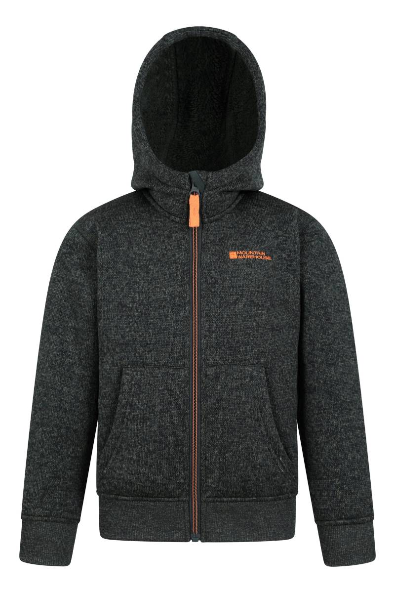 Nevis Fellgefütterter Kinderkapuzenpulli - Khaki von Mountain Warehouse