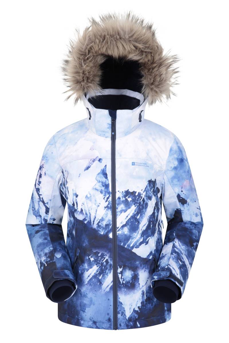 Nordic Extreme Gemusterte Damen-Skijacke - Blau Nordic Extreme Gemusterte Damen-Skijacke - Blau von Mountain Warehouse