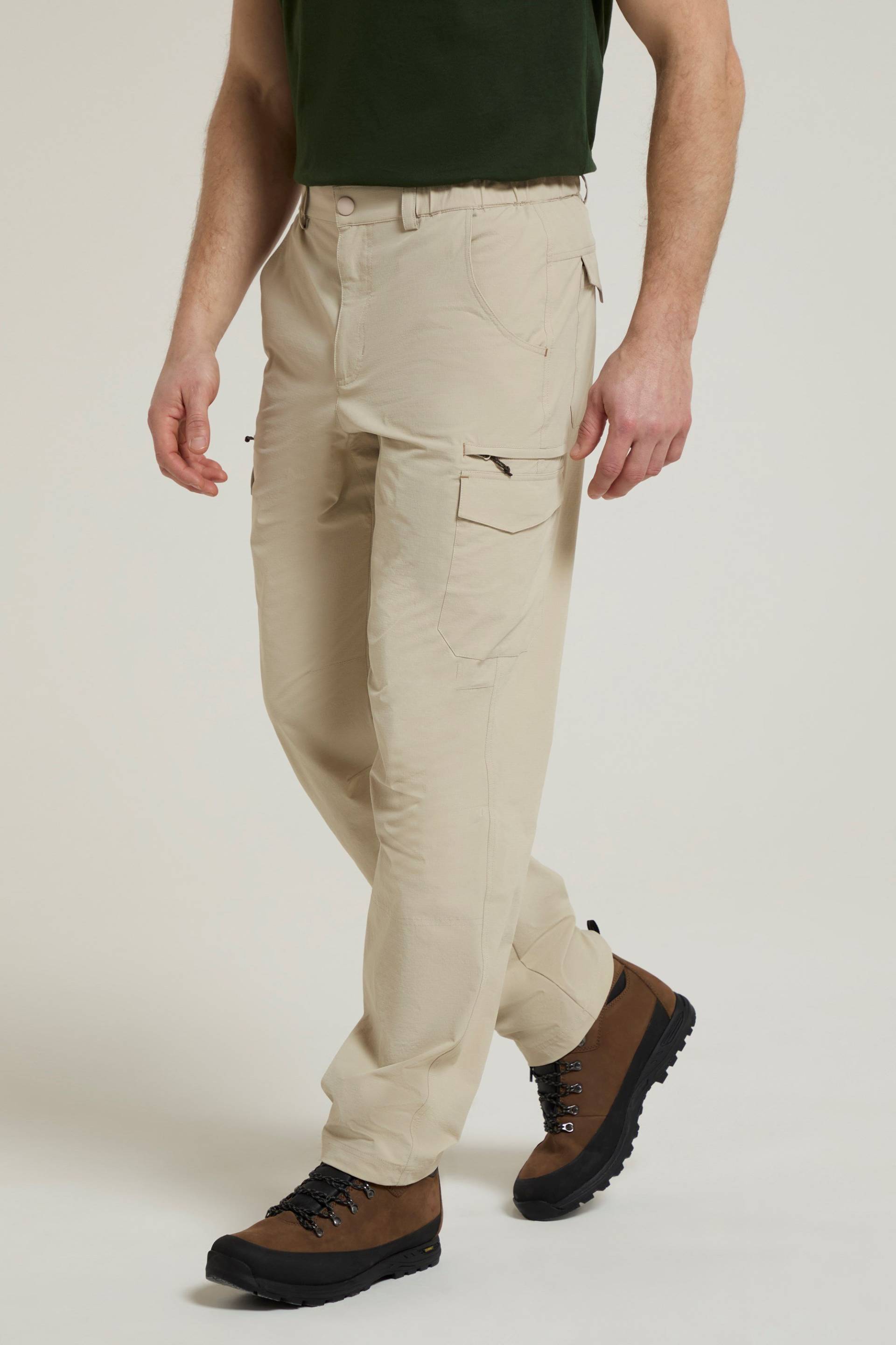 Oak Ripstop-Hose für Herren - Beige von Mountain Warehouse