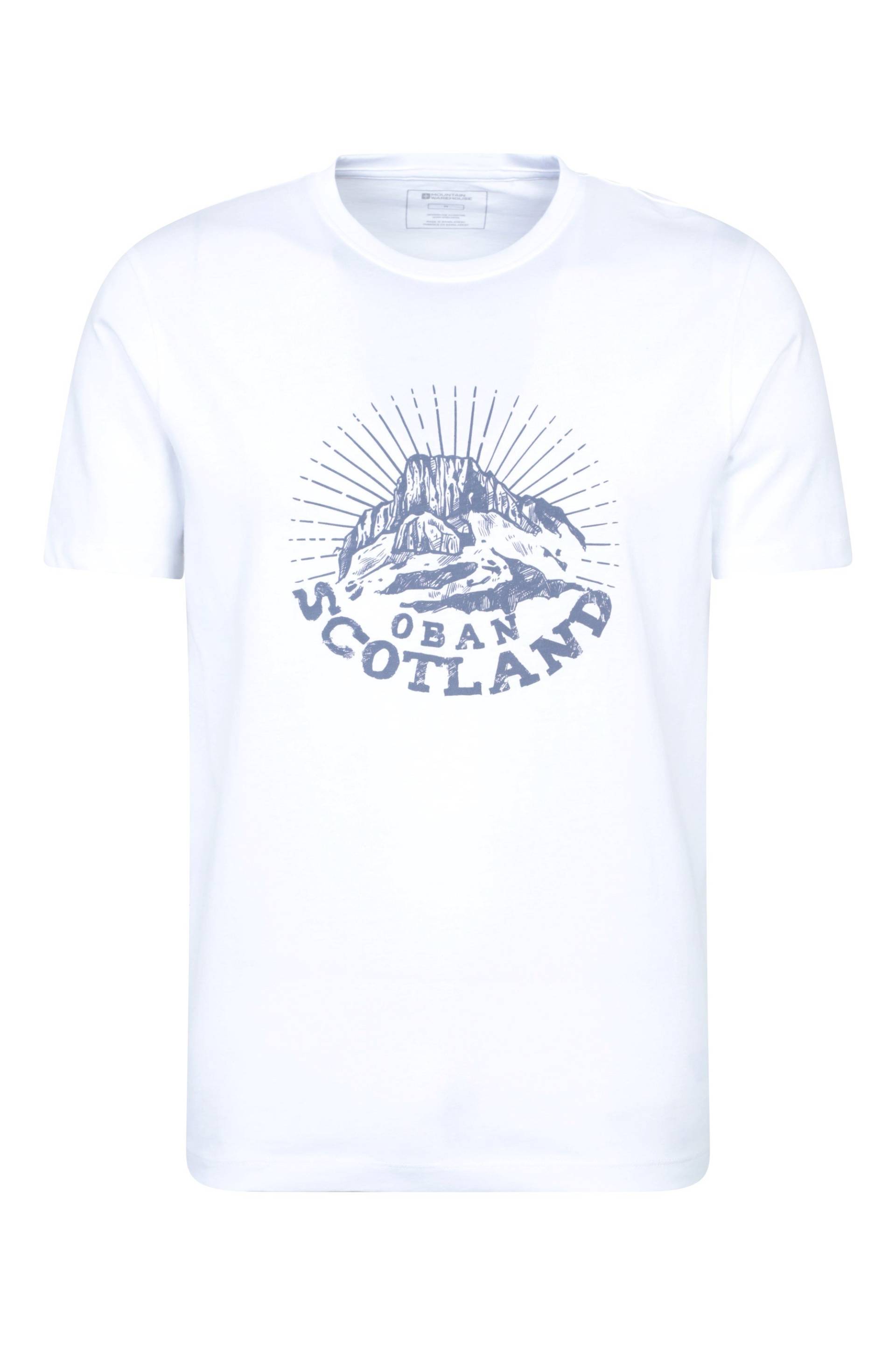 Oban Herren T-Shirt - Weiss Oban Herren T-Shirt - Weiss von Mountain Warehouse