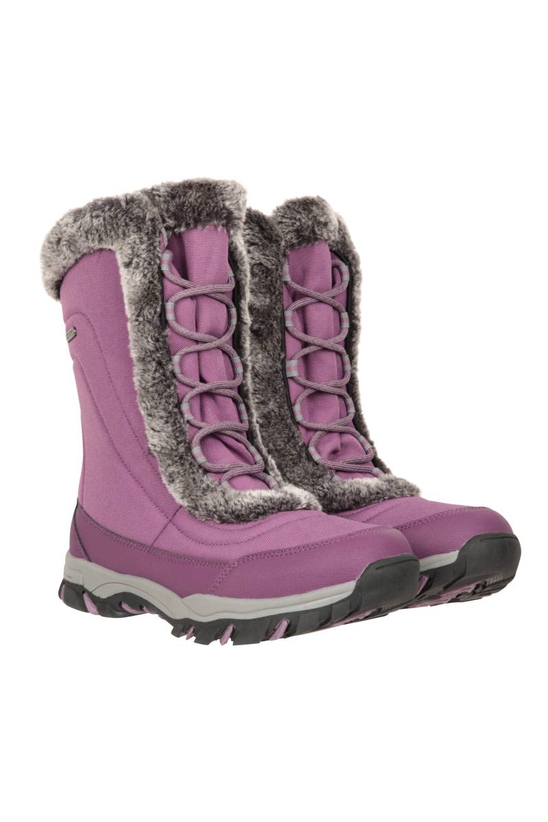 Ohio Damen-Schneestiefel - Dunkel Lila von Mountain Warehouse
