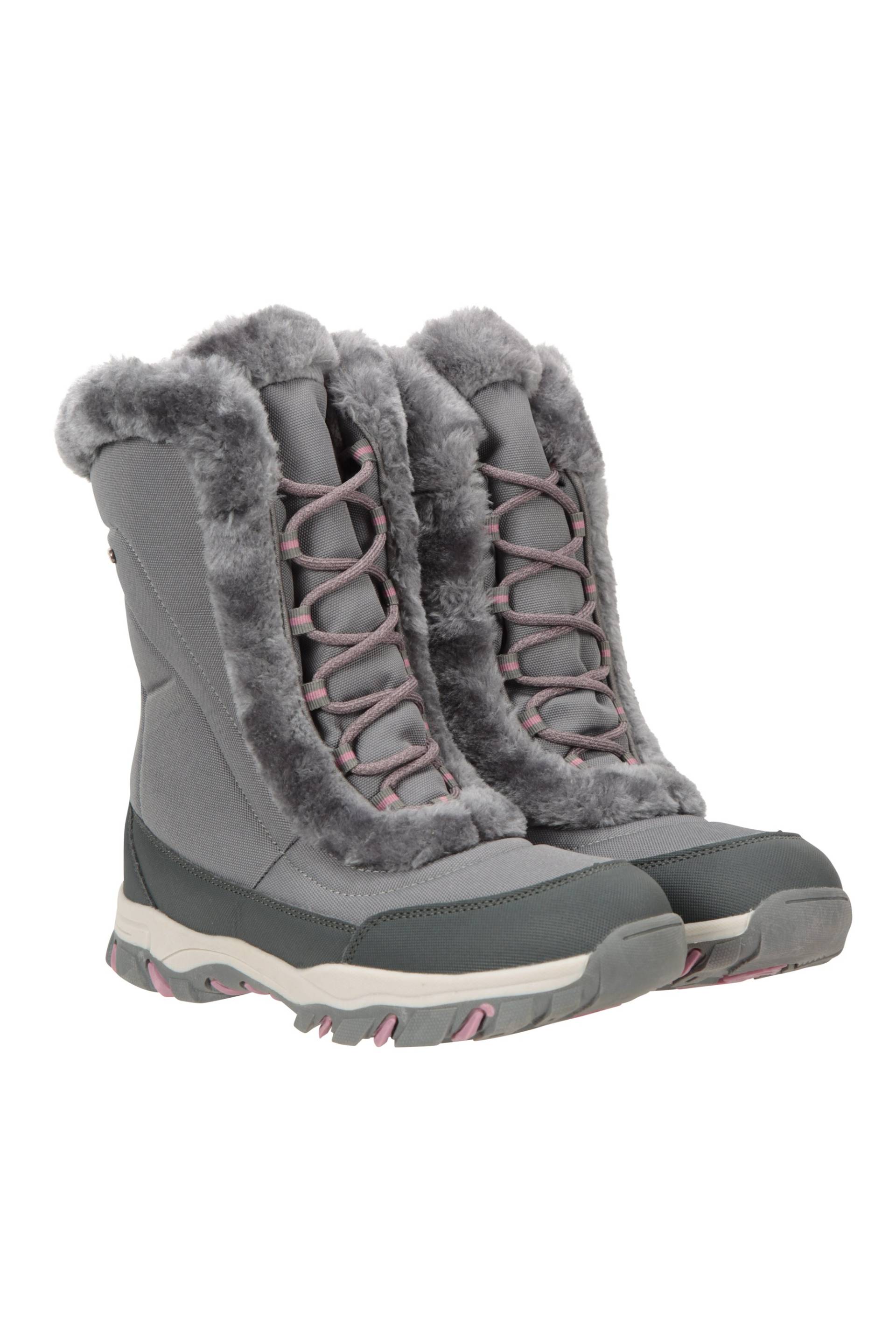 Ohio Damen-Schneestiefel - Khaki von Mountain Warehouse