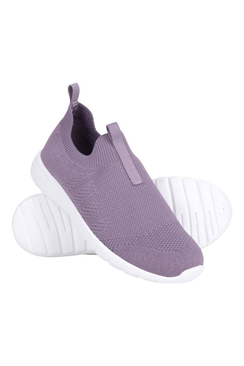 Orbit Kinder Slip-On Schuhe - Lila von Mountain Warehouse